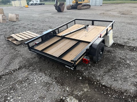 Carry-On 5ft x 8ft Wood Floor Utility Trailer — photo 4