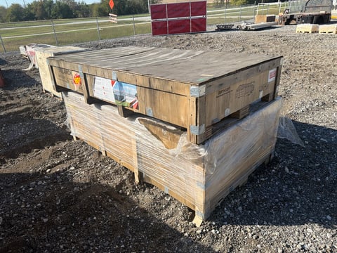 SDLANCH 25ft x 33ft Double Garage Metal Shed (Unused) — photo 3