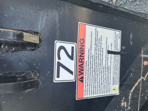 Virning PUB72 Sweeper Skid Steer Attachment — photo 6