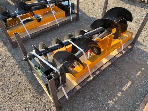 2026 Giyi Skid Steer Loader Auger and Extra Rod (Unused) — photo 4