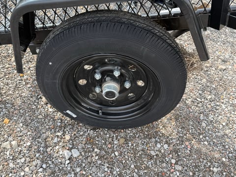 Carry-On 4ft x 5ft High Mesh Side Utility Trailer — No Title, Bill of Sale Only — photo 6