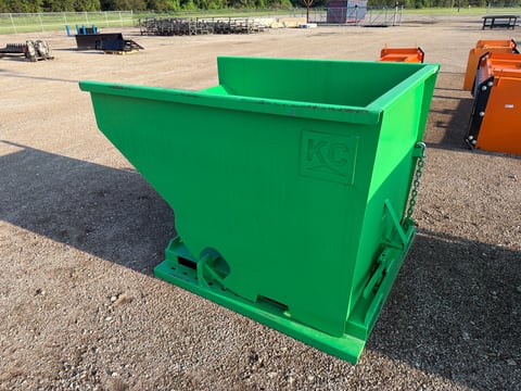 Kit Containers 2 Yard Self Dumping Hopper — photo 4