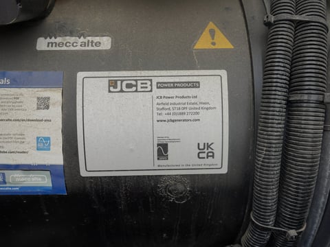 2022 JCB G70RST4F 70KVA Towable Diesel Generator — photo 14