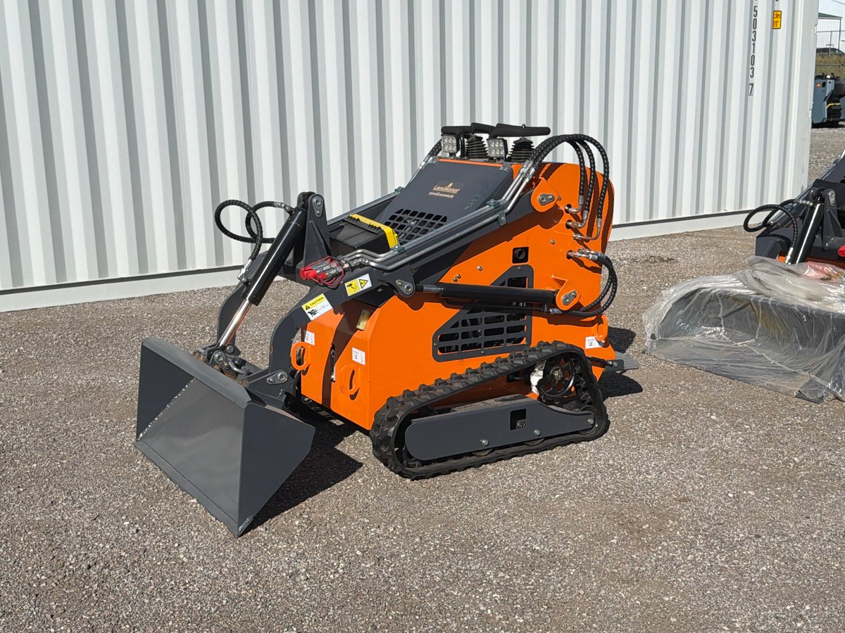 2026 LandHonor LHR-ME380X2 Stand-On Mini Skid Steer Loader w/ Bucket (Unused)