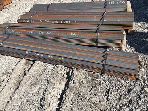 (214) 3in x 2in Steel Angle Iron, 4 Bundles, 76.5in to 82.5in Long — photo 4