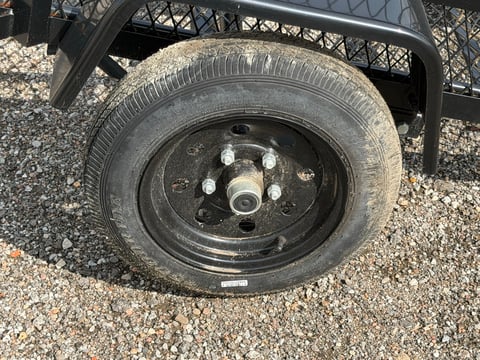Carry-On 4ft x 5ft High Mesh Side Utility Trailer — No Title, Bill of Sale Only — photo 7