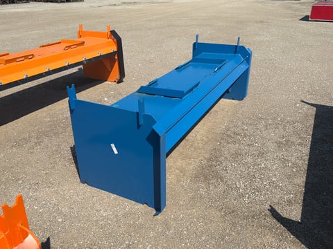 Kit Containers 8' Skid Steer Economy Pusher — photo 4