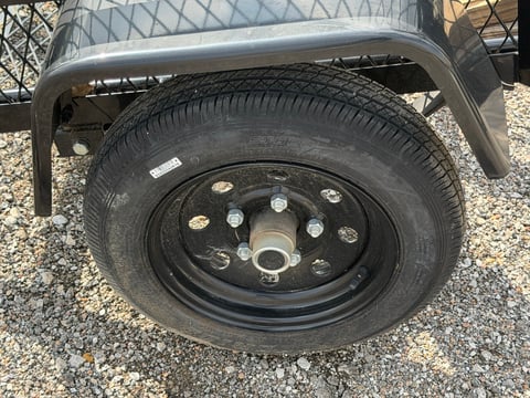 Carry-On 4ft x 5ft High Mesh Side Utility Trailer — No Title, Bill of Sale Only — photo 6