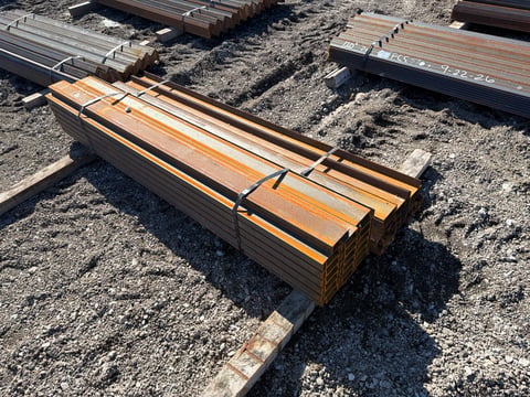 2 Bundles of 4in Steel C-Channel, 79in Long, 36+ Pcs — photo 4