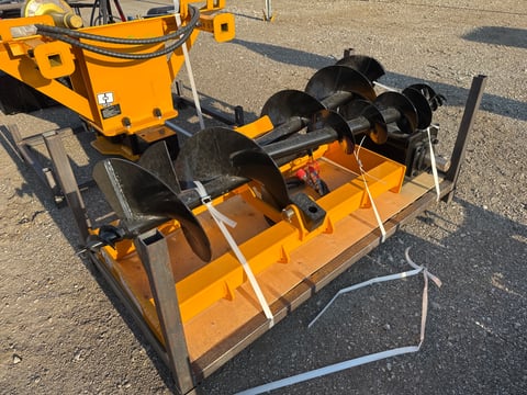 2026 Giyi Skid Steer Loader Auger and Extra Rod (Unused) — photo 2
