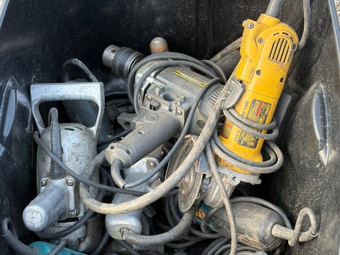Lot of Used Corded Power Tools — Grinders and Drills — photo 3