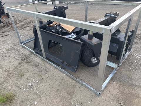 2025 LandHonor PR-12-72W 72in Skid Steer Power Rake (Unused) — photo 2