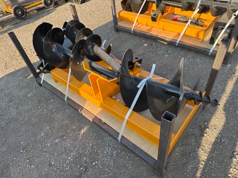 2026 Giyi Skid Steer Loader Auger and Extra Rod (Unused) — photo 4