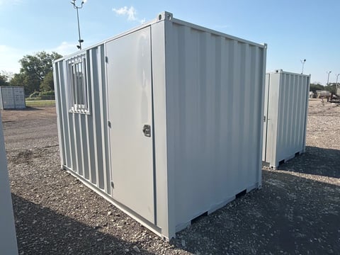 11ft Shipping Container with Window (One Trip, Unused) — photo 4