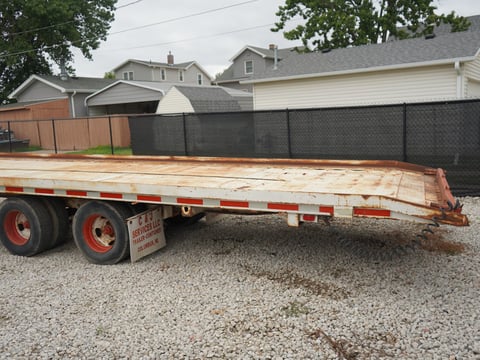 1977 Landoll 43ft T/A Sliding Axle Trailer — photo 5