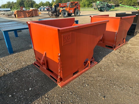 Kit Containers 2 Yard Self Dumping Hopper — photo 3