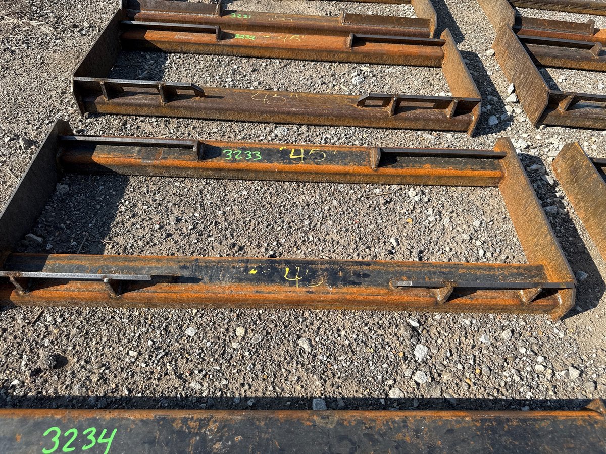 Kit Containers Skid Steer Attach Frame 75#