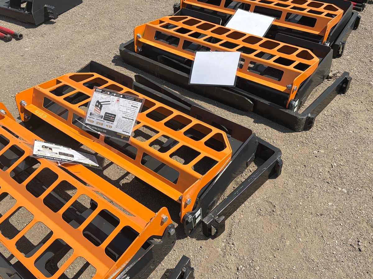 2025 LandHonor PF-11-3500G Skid Steer Pallet Forks (Unused)
