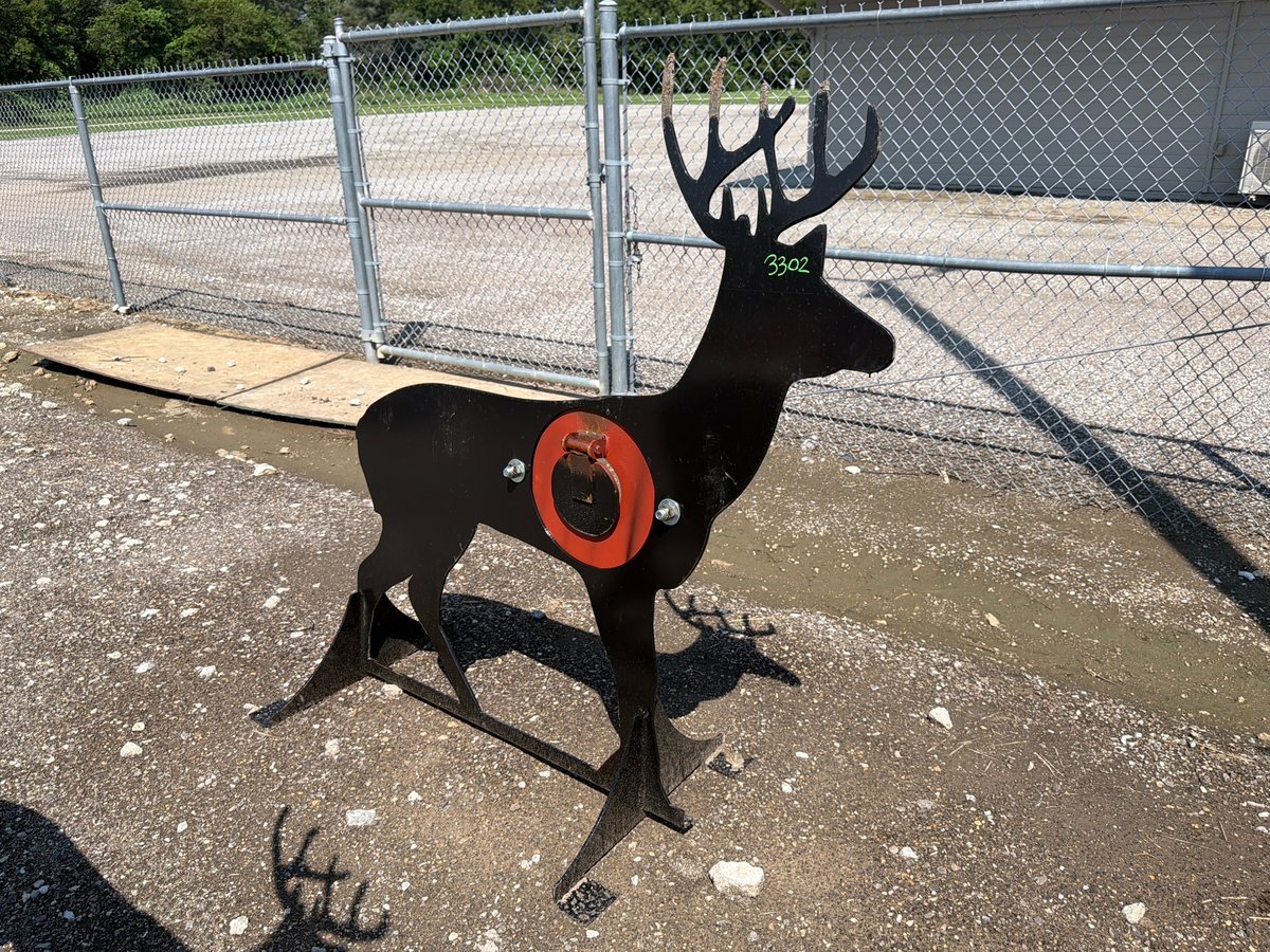 Kit Containers 3/8" AR500 Steel Deer Shooting Target