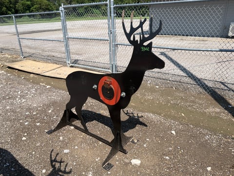 Kit Containers 3/8" AR500 Steel Deer Shooting Target — photo 1