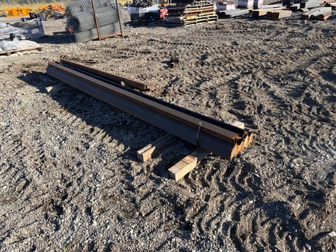Steel Angle Iron Bundle, 160in Long, With Assorted Angle & Channel — photo 3
