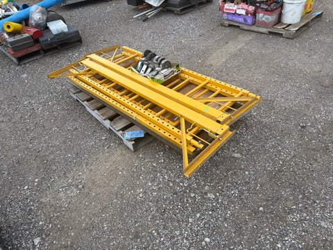 Yellow Steel Scaffold Frames with Casters — photo 2