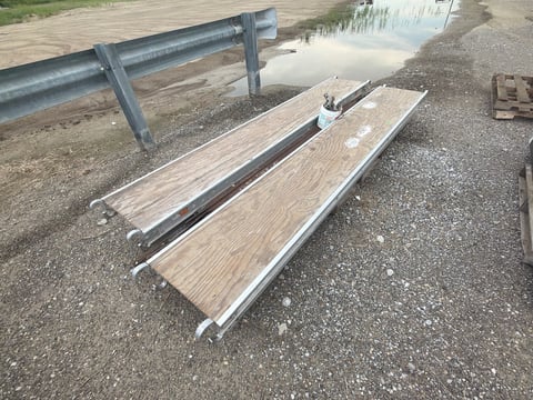 Aluminum Scaffold Planks with Plywood Decks — photo 2