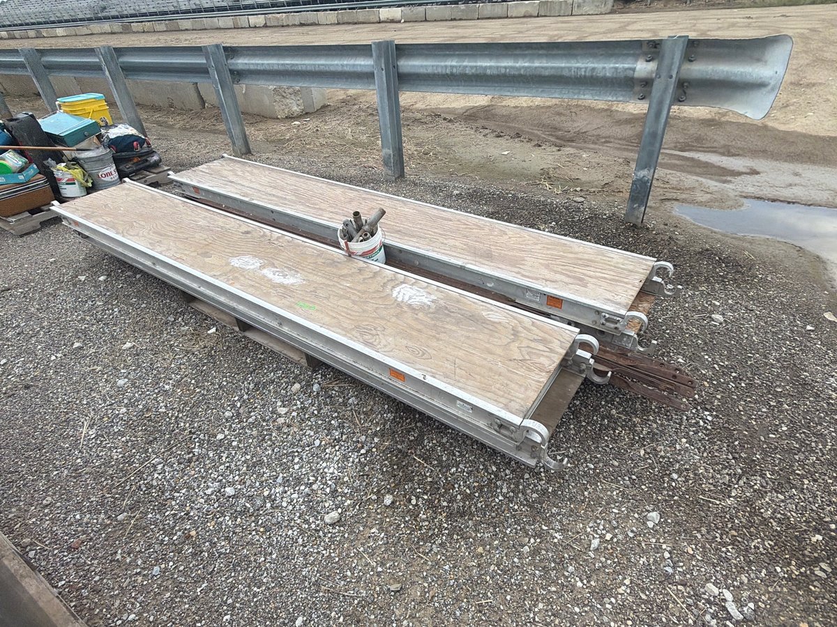 Aluminum Scaffold Planks with Plywood Decks