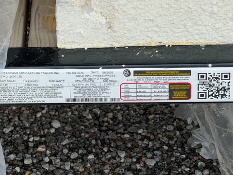 Qty of (6) 2027 Carry-On Trailers Z5X8GW2K — photo 11