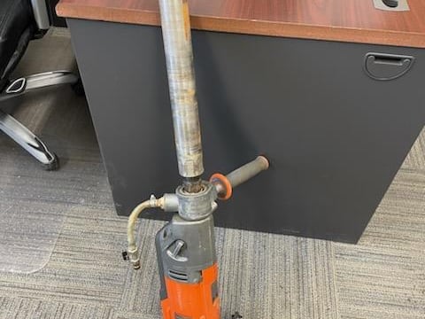 Husqvarna DM220 Concrete Core Drill — photo 2