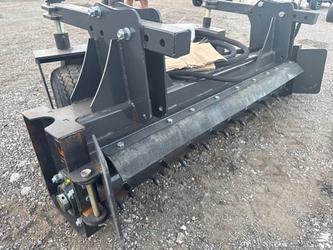 2025 LandHonor PR-12-72W 72in Skid Steer Power Rake (Unused) — photo 3