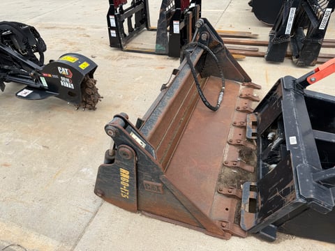 72" Skid Steer Bucket  — photo 2