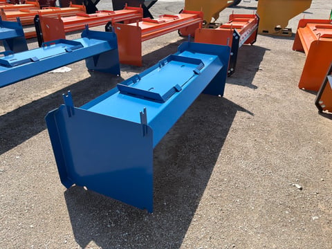 Kit Containers 8' Skid Steer Economy Pusher — photo 2
