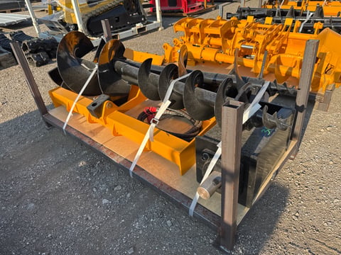 2026 Giyi Skid Steer Loader Auger and Extra Rod (Unused) — photo 1