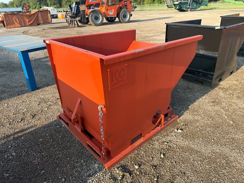 Kit Containers 2 Yard Self Dumping Hopper — photo 3