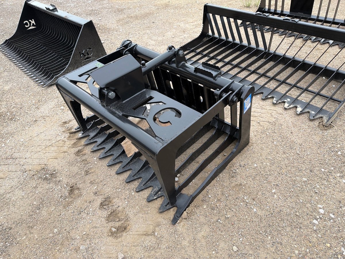 Kit Containers Skid Steer Grapple Bucket