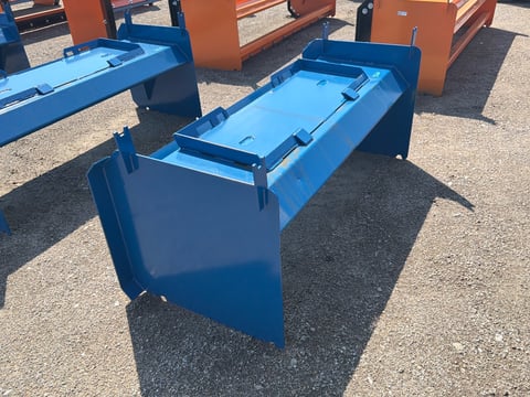 Kit Containers 6' Skid Steer Economy Pusher — photo 2