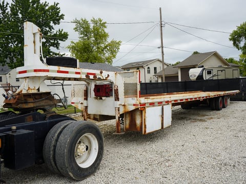 1977 Landoll 43ft T/A Sliding Axle Trailer — photo 1