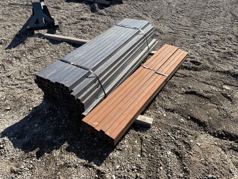 2 Bundles of Steel Square Tubing, Assorted Sizes, Incl. 2in x 2in 14 Ga — photo 3