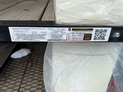 Qty of (5) 2027 Carry-On Trailers Z5X8GW2K — photo 7