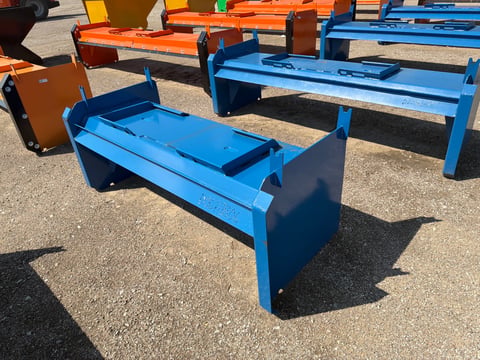 Kit Containers 6' Skid Steer Economy Pusher — photo 3