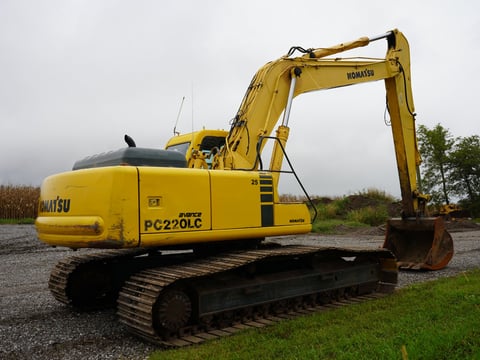 1996 Komatsu PC220LC-6LC Hydraulic Excavator — photo 4