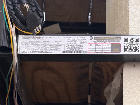 Qty of (6) 2027 Carry-On Trailers Z5X8GW2K — photo 9