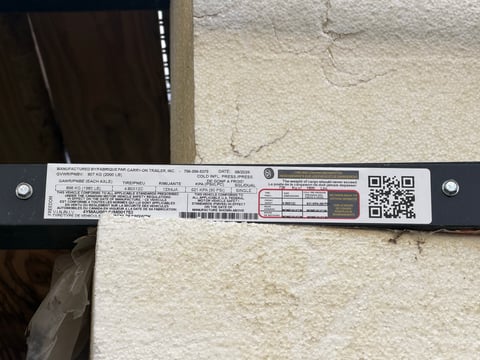 Qty of (6) 2027 Carry-On Trailers Z5X8GW2K — photo 5