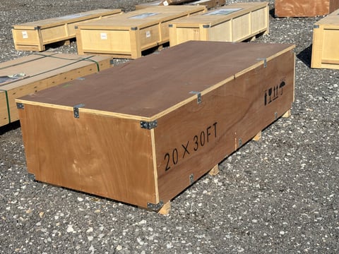 SKLP SK-ZP20 20ft x 30ft All-Steel Garage Carport (Unused) — photo 4