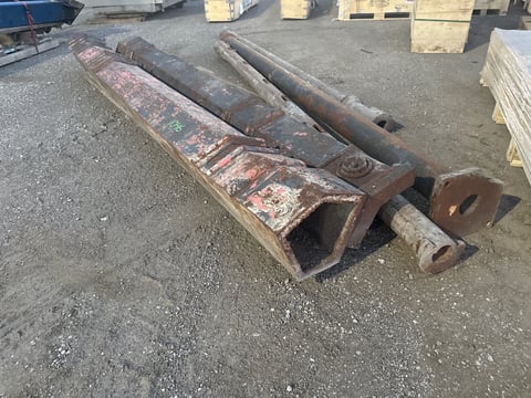 Lot of Steel Building Posts and Columns — photo 3