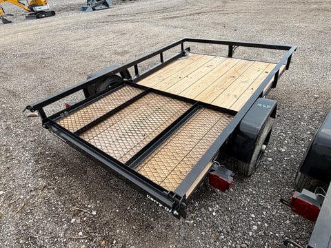 Carry-On 5ft x 8ft Wood Floor Utility Trailer — photo 3