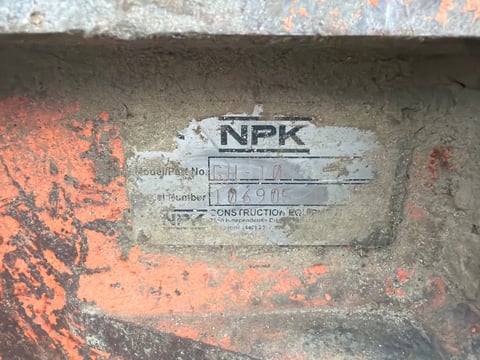 NPK GH-10 Hydraulic Breaker Hammer — photo 16