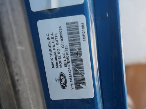2014 Mack Granite GU713 Quad/A Dump Truck — photo 7