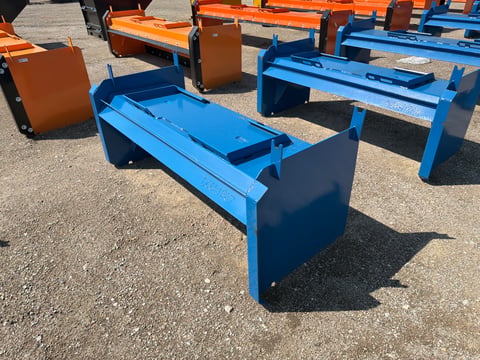 Kit Containers 6' Skid Steer Economy Pusher — photo 4
